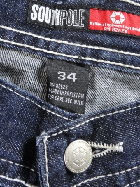 Southpole jorts baggy red tab OG 2000s