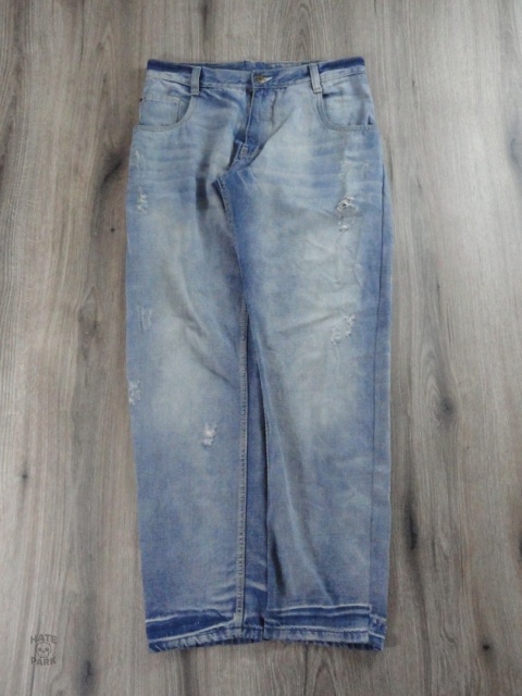 Southpole distressed spodnie jeansowe baggy 2000s