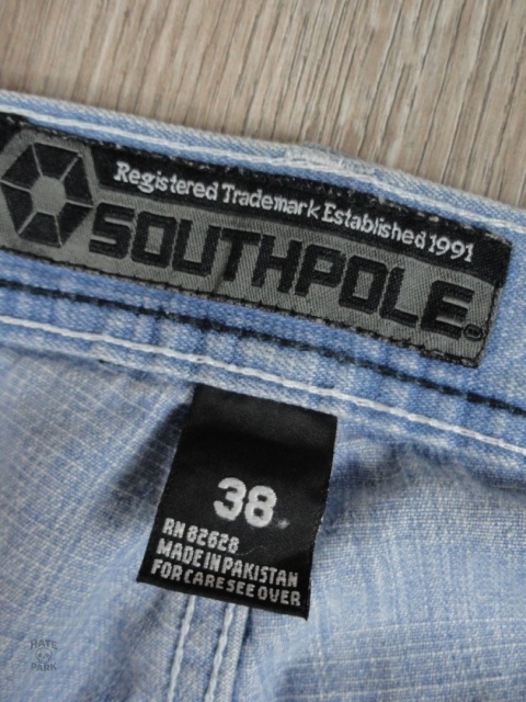 Southpole spodnie jeansowe 2000s super wash baggy