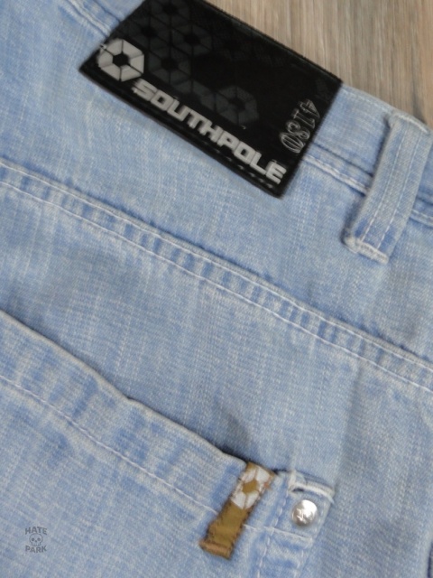 Southpole spodnie jeansowe 2000s super wash baggy