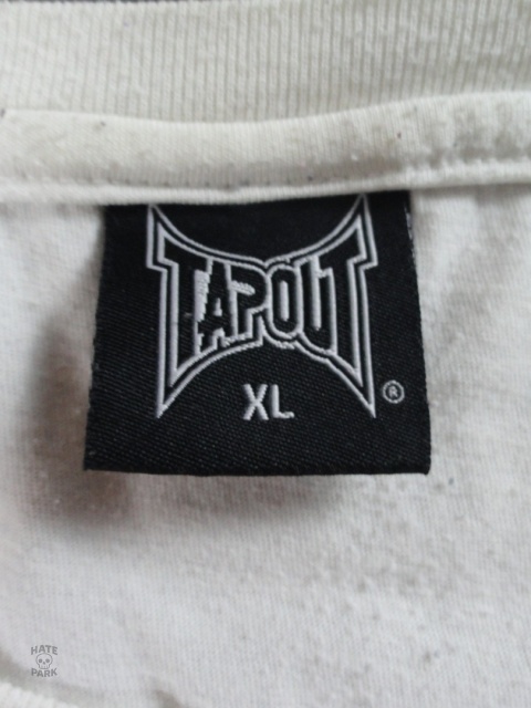 Tapout koszulka drut kolczasty z pająkiem 2000s